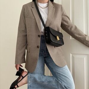 H&M Houndstooth Blazer